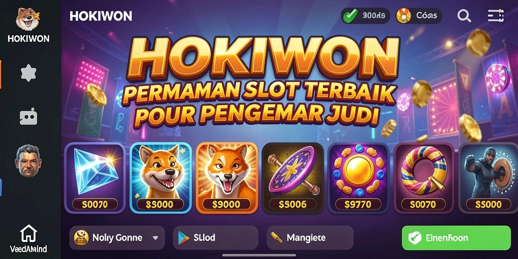 Gameplay HOKIWON yang mengasyikkan dengan peluang menang besar.