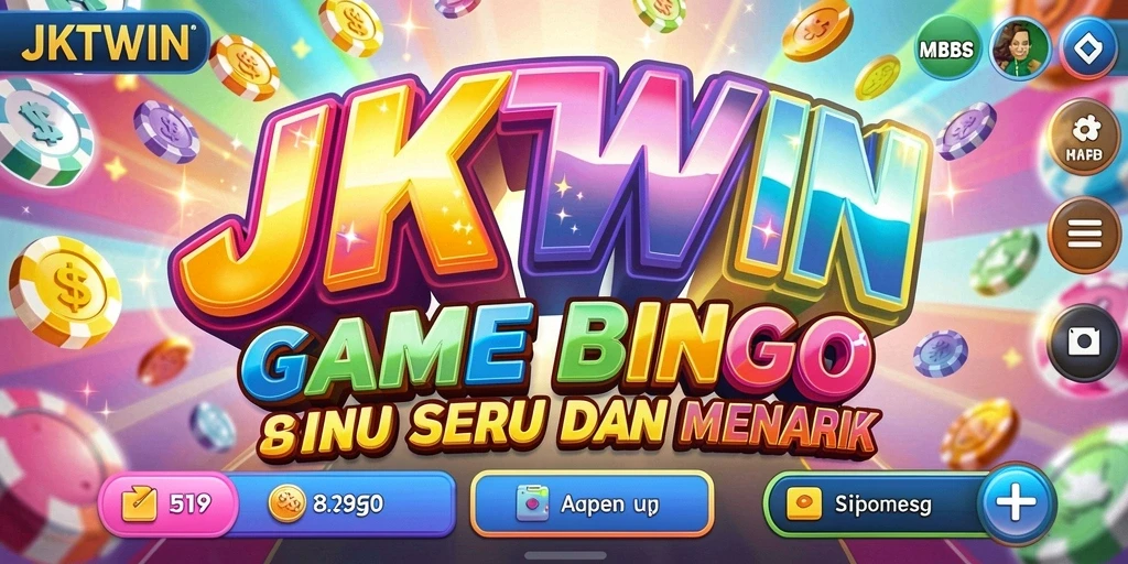 Tampilan permainan Bingo di JKTWIN dengan antarmuka menarik.