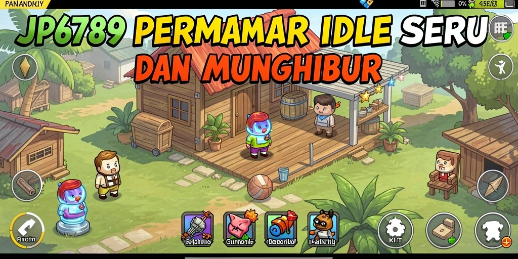Screenshot gameplay JP6789 menampilkan suasana permainan Idle yang seru.