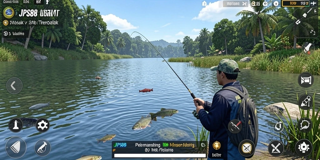 Tangkapan ikan besar dalam game JPS88 yang menantang.