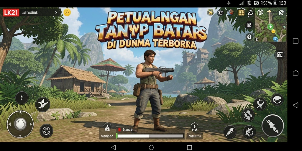 Gameplay LK21 yang menakjubkan di dunia terbuka.