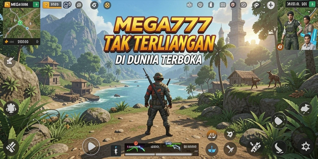 Gameplay Open World yang menakjubkan di MEGA777.