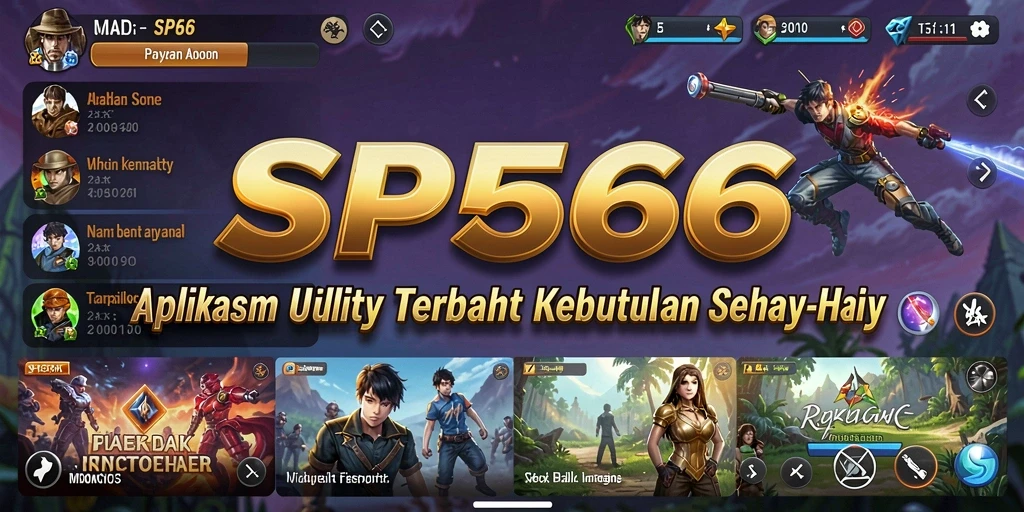 Tampilan screenshot SP666 yang menunjukkan penggunaan fitur Utility dengan jelas.